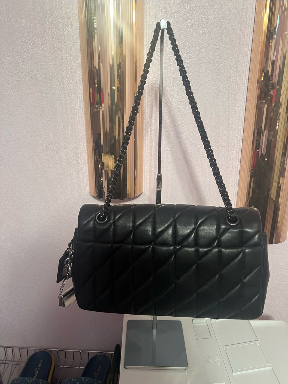 Coach Black Tabby 39
